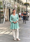 Ibadat Vol 2 By Vamika Tunic Style Rayon Designer Kurtis Wholesale Price In Surat